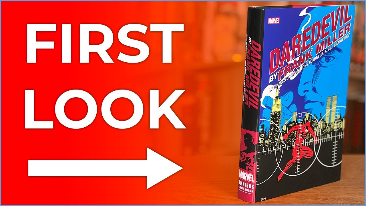 Daredevil By Frank Miller Omnibus Companion Variant HC [New