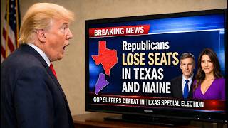 CONFIRMED! Trump GOP just lost MAINE and TEXAS ELECTIONS Friday by 13 Percent EACH?!