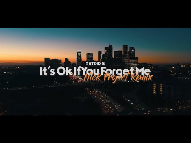 It's Ok If You Forget Me | Nick Project Remix class=