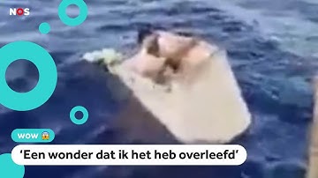 Braziliaanse visser gered na 11 dagen in koelkast op zee