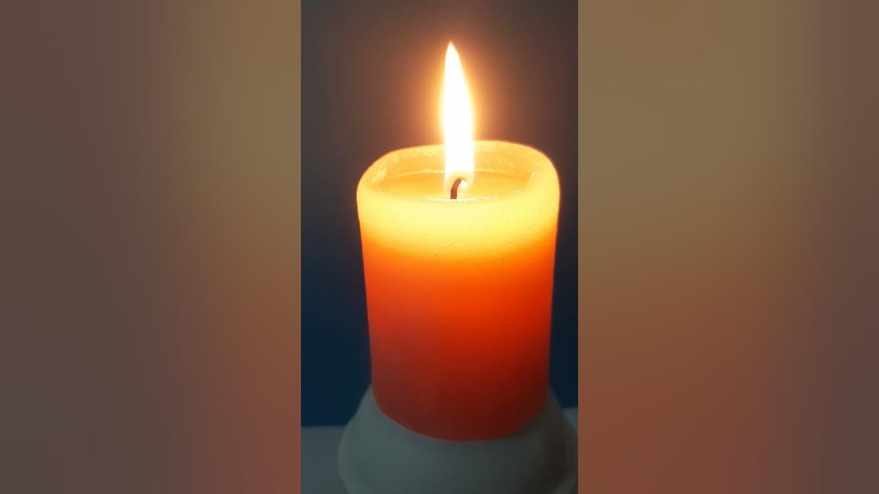 candle flame flickering | candle melting