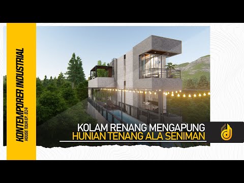 Video: Ravine Residence: Rumah Kontemporer Tersembunyi Di Hutan Iowa