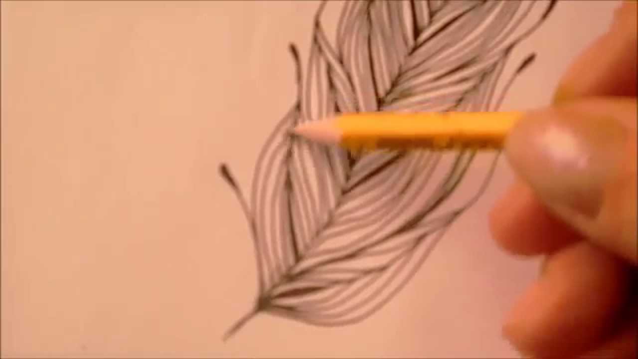 How to draw tanglepattern Featherfall