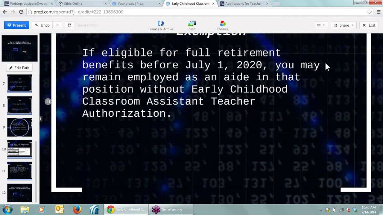 Lead Teacher & Assistant Teacher Certification webinar
