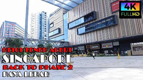 [4K 60P] Walking Tour @ Singapore Paya Lebar- Phase 2 (Osmo Action + Feiyu G6 Max Test FPV Mode)