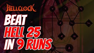 Beat Hell 25 in 9 Runs with Hell Clock Timer