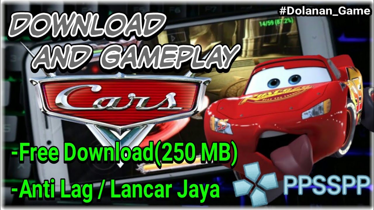 Download Game Cars PPSSPP Android Lite Version YouTube
