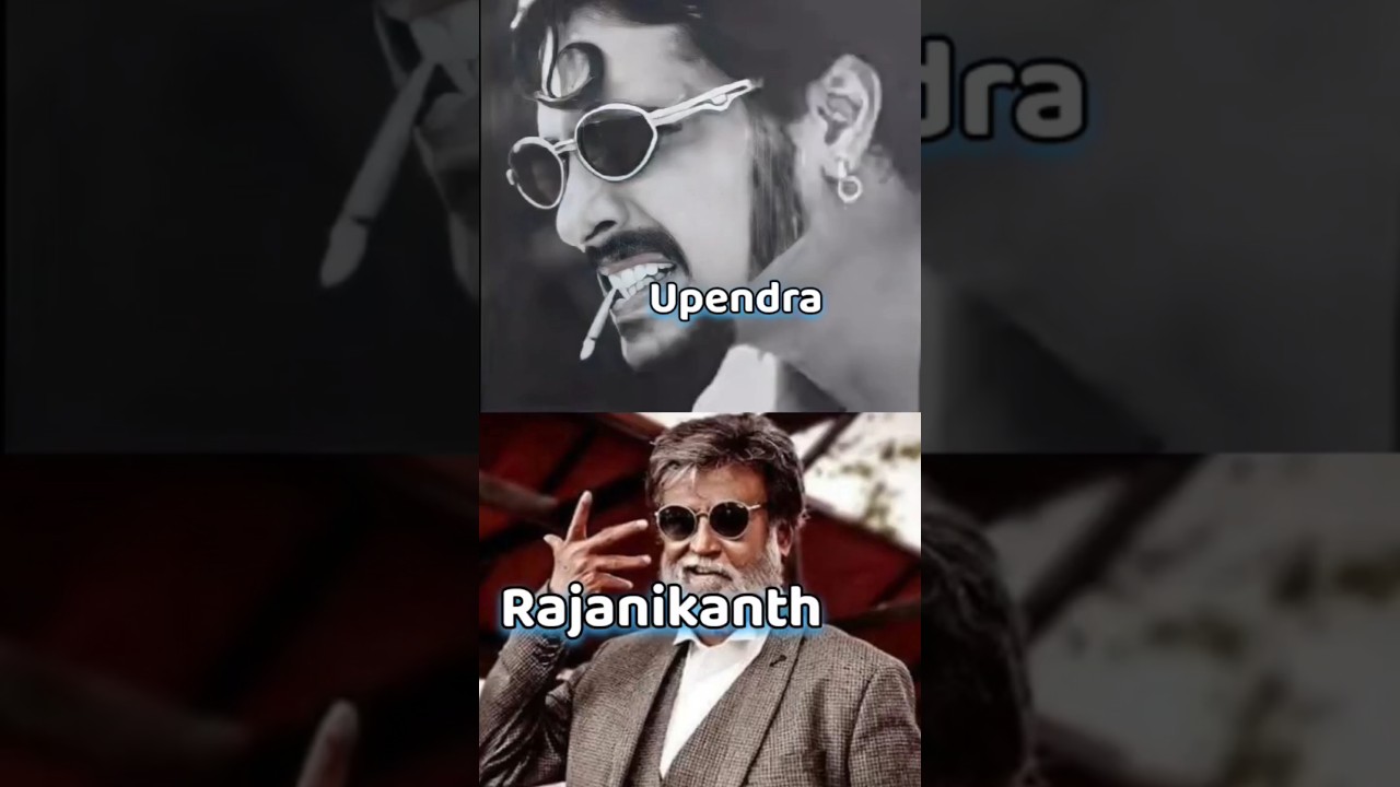 Rajanikanth v/s Upendra in coolie 