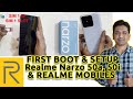 How To Setup Realme Narzo 50a & Narzo 50i | First Boot up and How To Set...