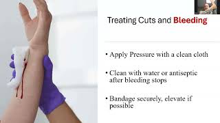 03 25 25 Toolbox Talk Basic First Aid
