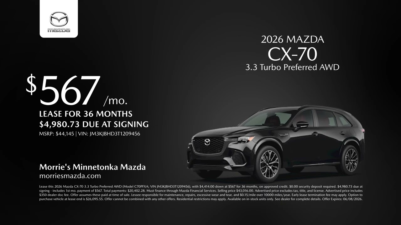 Mazda CX-70 06/02/2026 7484343 - YouTube