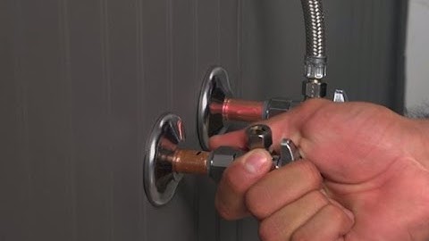 How to Install a BrassCraft® Push Connect x Compression Valve