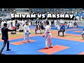 Shivam vs akshay  seiko kai national karate championship 2024 60kg senior men