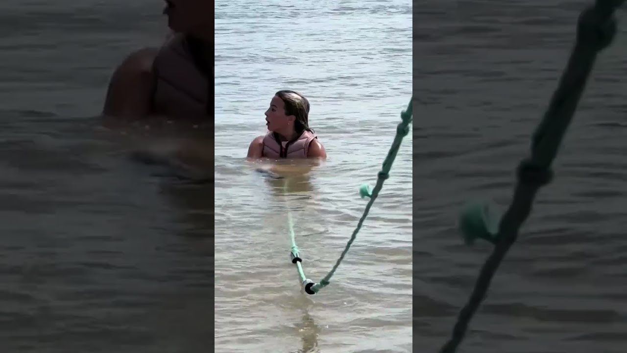 Giant Alligator Swims Up Behind 12 Year Old Wakeboarder In Texas