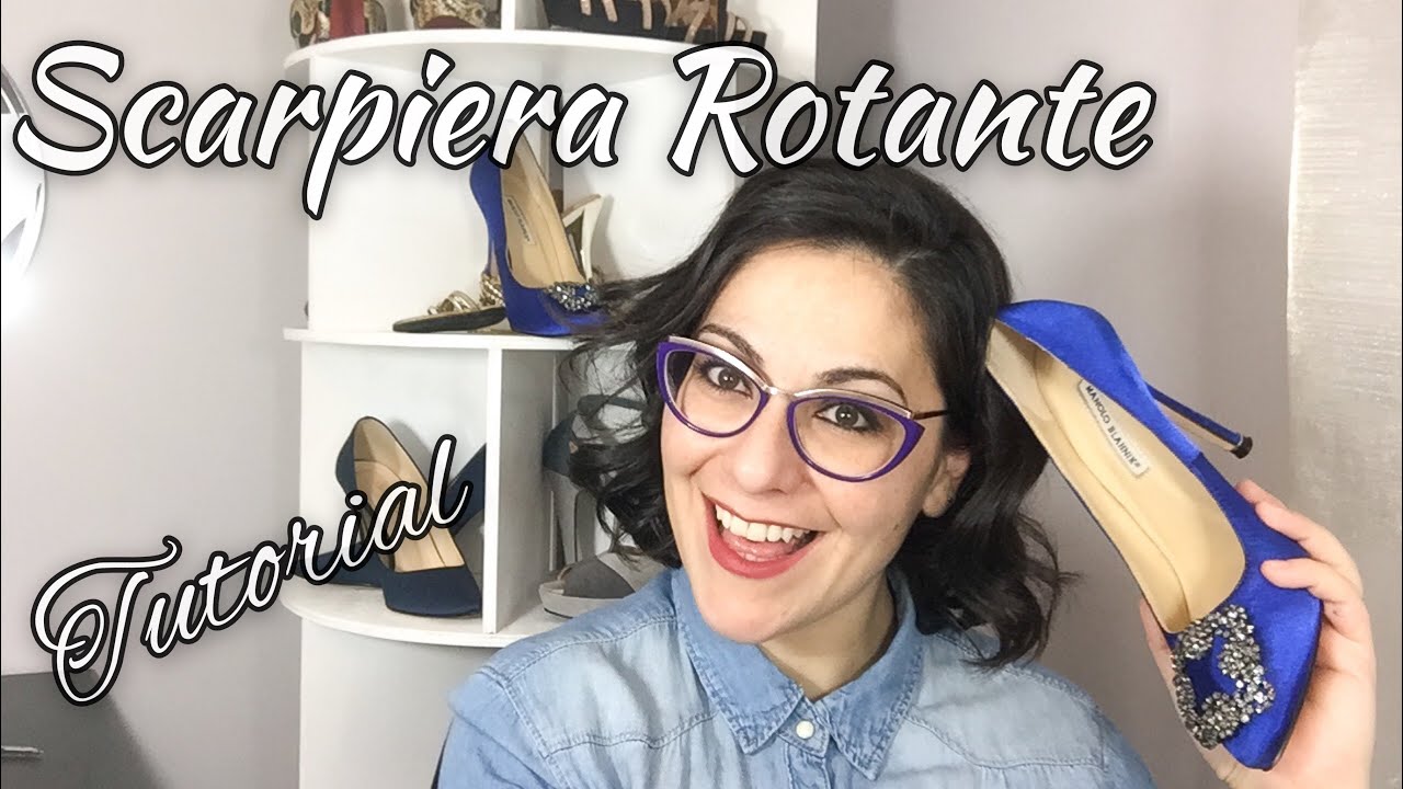 Tutorial Scarpiera Rotante - Shoes Organizer 