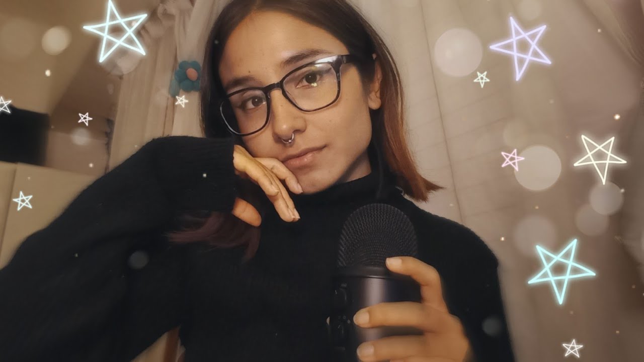 ASMR ESPAÑOL atención personal a oscuras (visuales, mouth sounds, soft spoken)