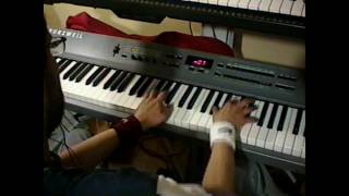 Video thumbnail of "Falta - Los Hermanos Lebron (Piano Cover)"