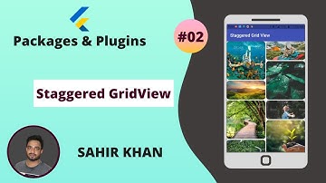 Flutter Staggered GridView | Flutter | Dart | Flutter Bangla Tutorial | Nazrul Islam