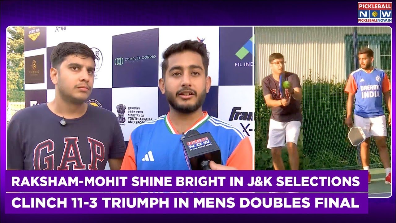 Ракшам Мохит блистает в составе J&K! Одержал победу со счётом 11:3 в финале мужского парного разр...