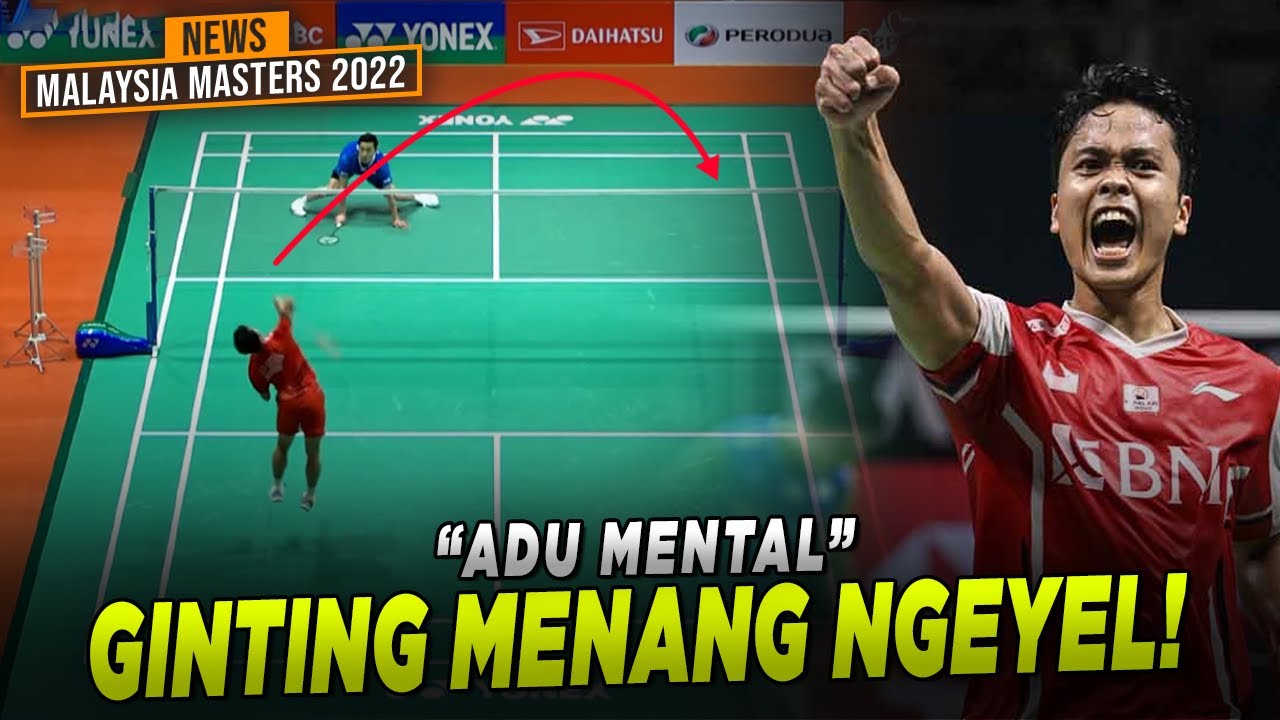 “RANKINGNYA TERANCAM TURUN” 😱 Ginting Ngamuk di Malaysia Masters 2022 🔥