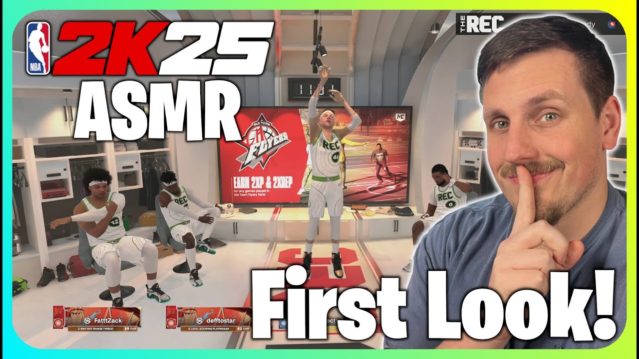 (ASMR) NBA 2K25 First Look Rec Gameplay! - YouTube
