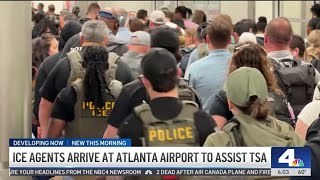 ICE agents assisting TSA at some airports, not LAX