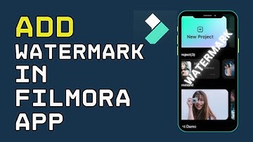 How to Add Watermark in Filmora App 2024?