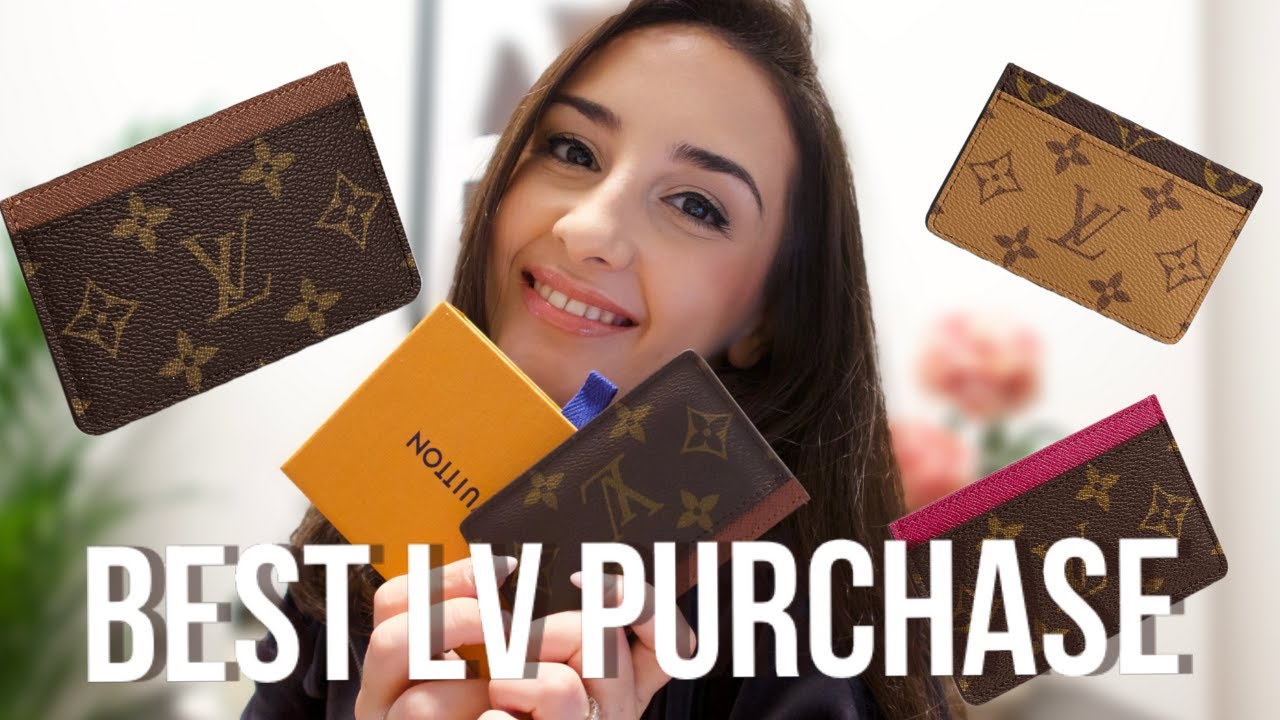 LOUIS VUITTON CARD HOLDER REVIEW - *BEST THING MONEY CAN BUY YOU IN LOUIS  VUITTON?* 