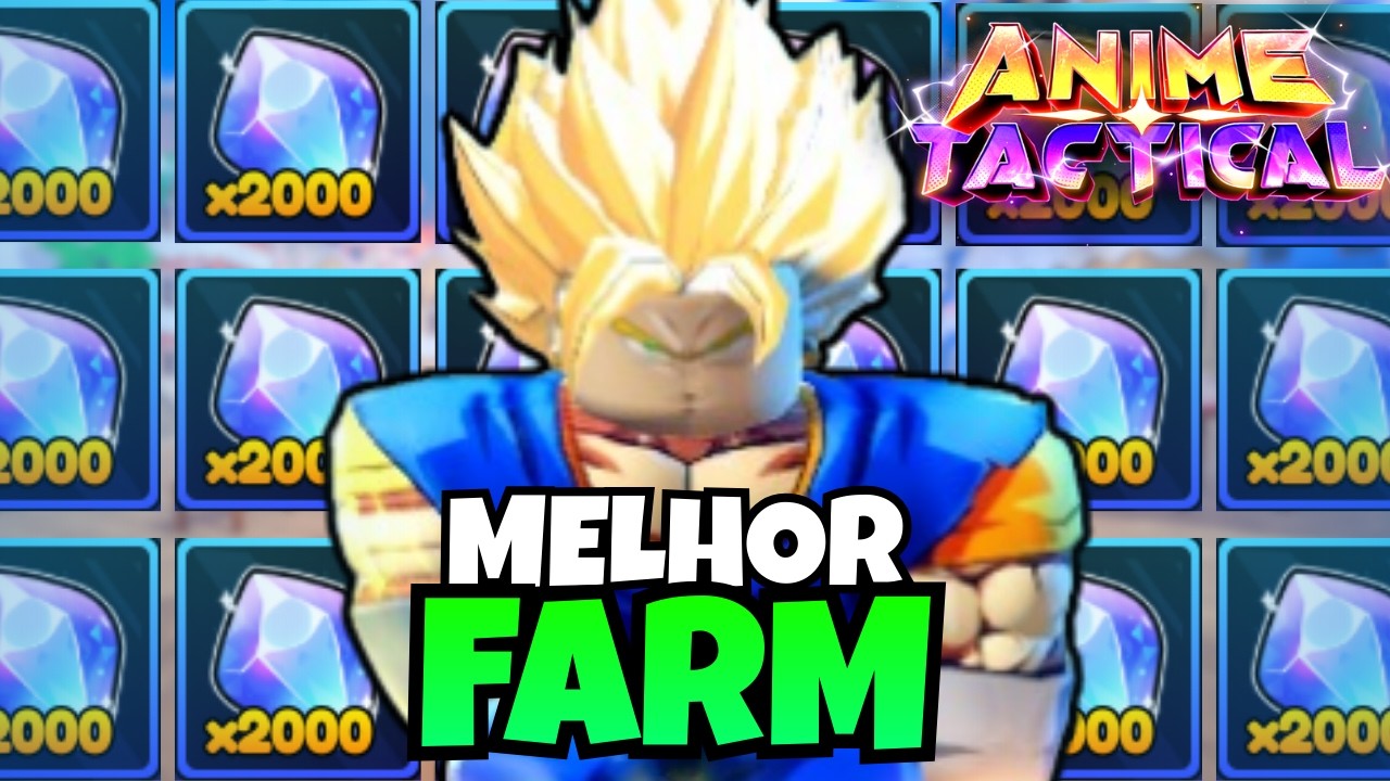 COMO PEGAR MUITAS GEMAS FÁCIL E RÁPIDO NO ANIME TACTICAL!