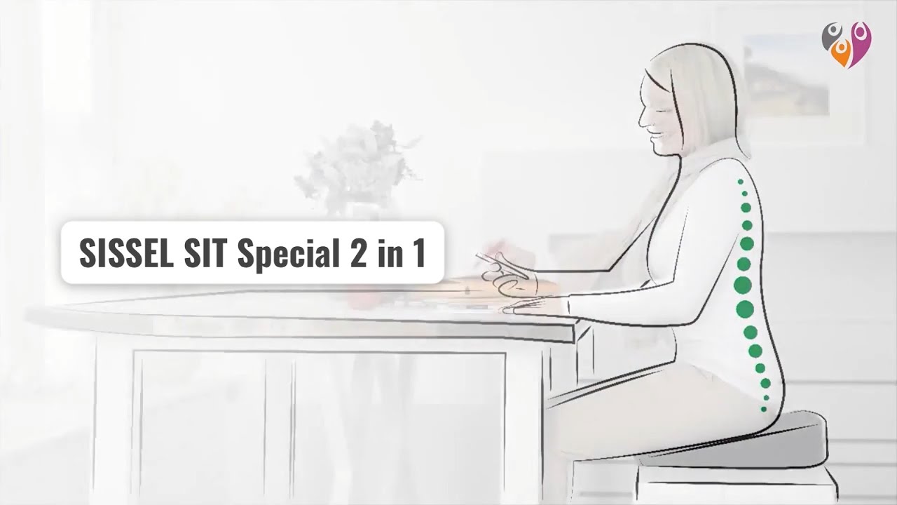 SISSEL SIT Special 2-in-1: Ergonomic Sitting Cushion for Posture and Comfort
