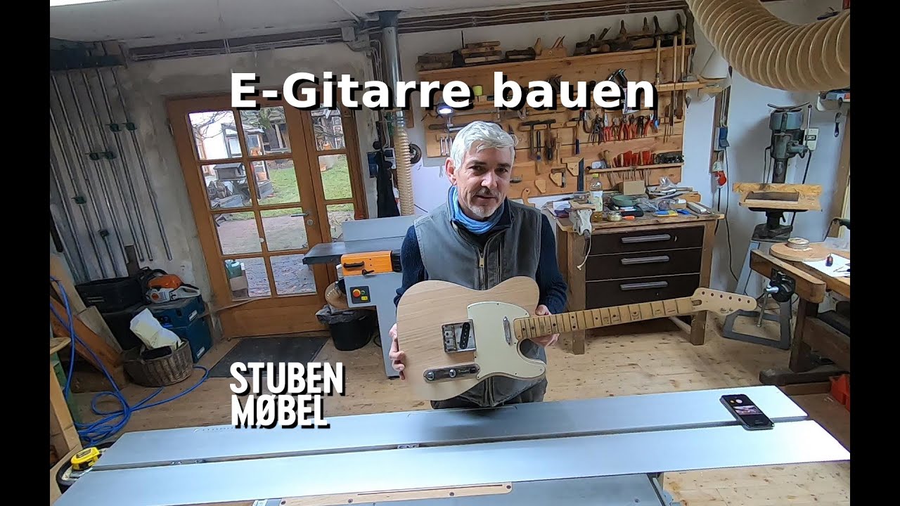 E Gitarre bauen   Telecaster build