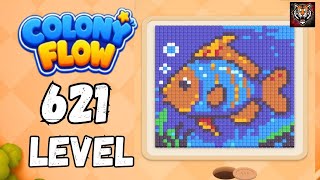 Colony flow Level 621 Walkthrough Solution