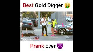 Best gold digger prank ever