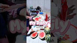 Bikin es buah untuk takjil mushola #takjil #takjilberbukapuasa