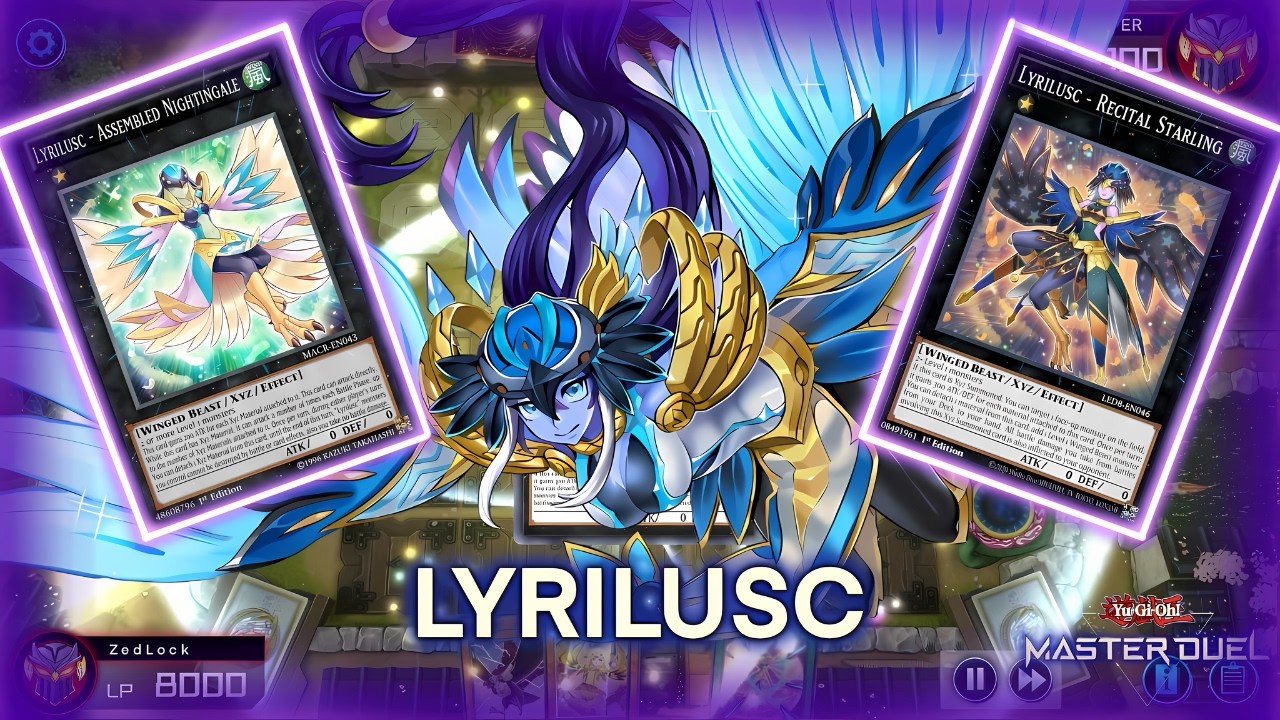 LYRILUSC DECK ARCHETYPE IS ACTUALLY PRETTY GOOD! MULTIPLE DIRECT ATTACK |  YUGIOH! MASTER DUEL