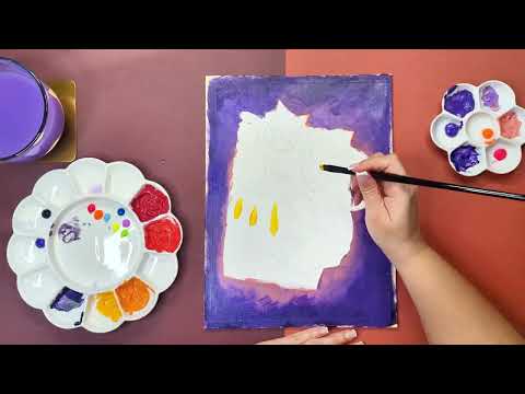 Spooky Halloween Painting Tutorial: Easy Steps for Beginners!