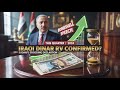 Sudani S Bombshell Speech Just Confirmed Iraqi Dinar RV Date This Quarter 