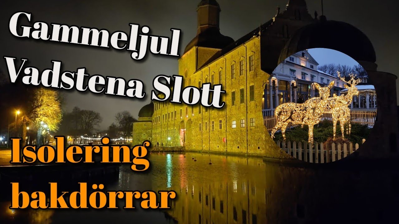 Gammeljul i Vadstena och Adventsmarknad i Söderköping med plåtisen