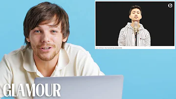 Louis Tomlinson Watches Fan Covers on YouTube | Glamour