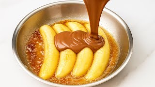 No Oven Needed! 😱 Caramel Banana Cake in Just 15 Minutes screenshot 5