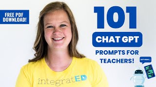 101 ChatGPT Prompts for Teachers | How to Use ChatGPT in Education