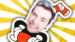 DANTDM.. STILL A CUPHEAD.. **i completed the game!!**