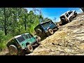 Land Rover Discovery vs Defender @ Fire Tower Hill Glass House Mountains