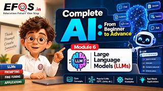 Complete AI Course: Beginner to Advanced | Module 6 – Large Language Models (LLMs)