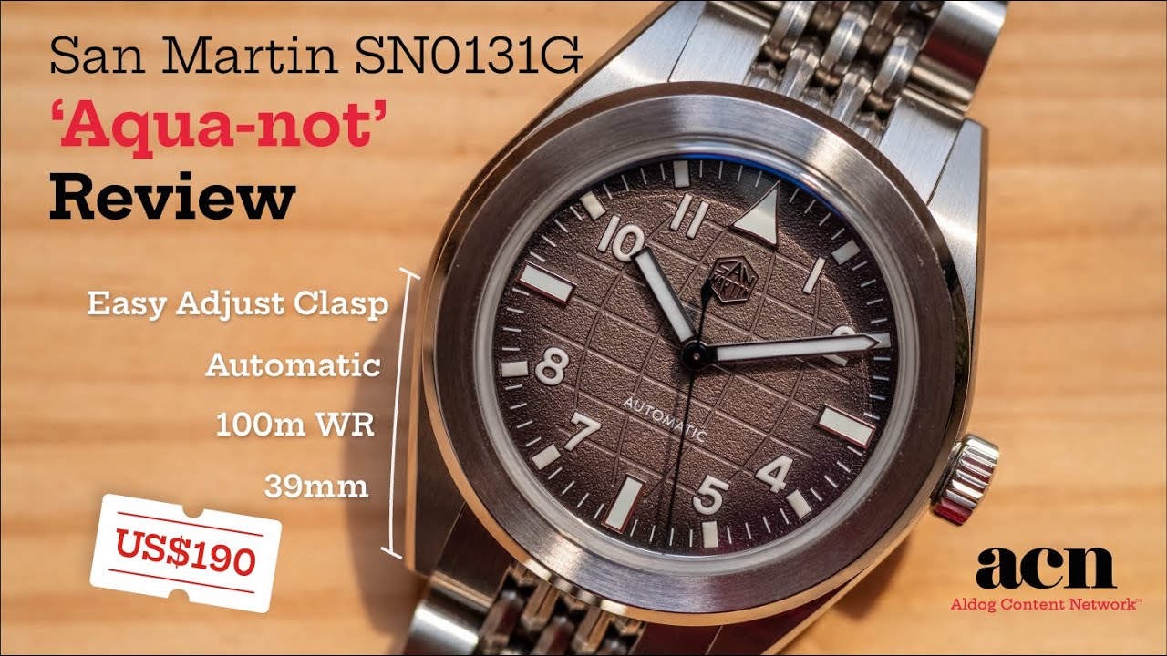 Inspired by the Aquanaut? (San Martin SN0131G, 39mm, Seiko NH34