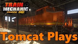 Tomcat Plays | NEW Train Mechanic Simulator 2017! screenshot 3
