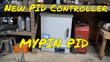 Replacing a standard thermostat with a MYPIN PID digital controller on my powder coat oven!