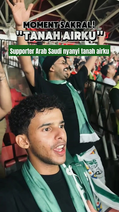 MOMEN SUPPORTER ARAB NYANYI TANAH AIRKU