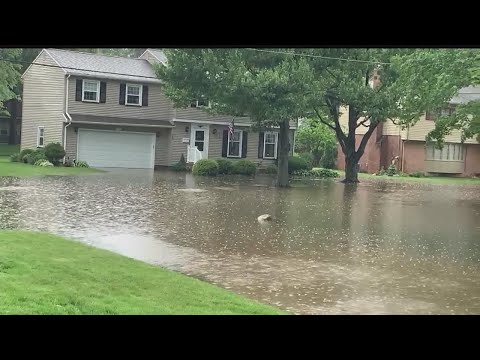 Floodwaters go down