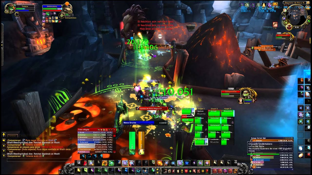 La Era del Fenix Guild (Ragnaros) Doing Ore N with few pugs xD WOW
